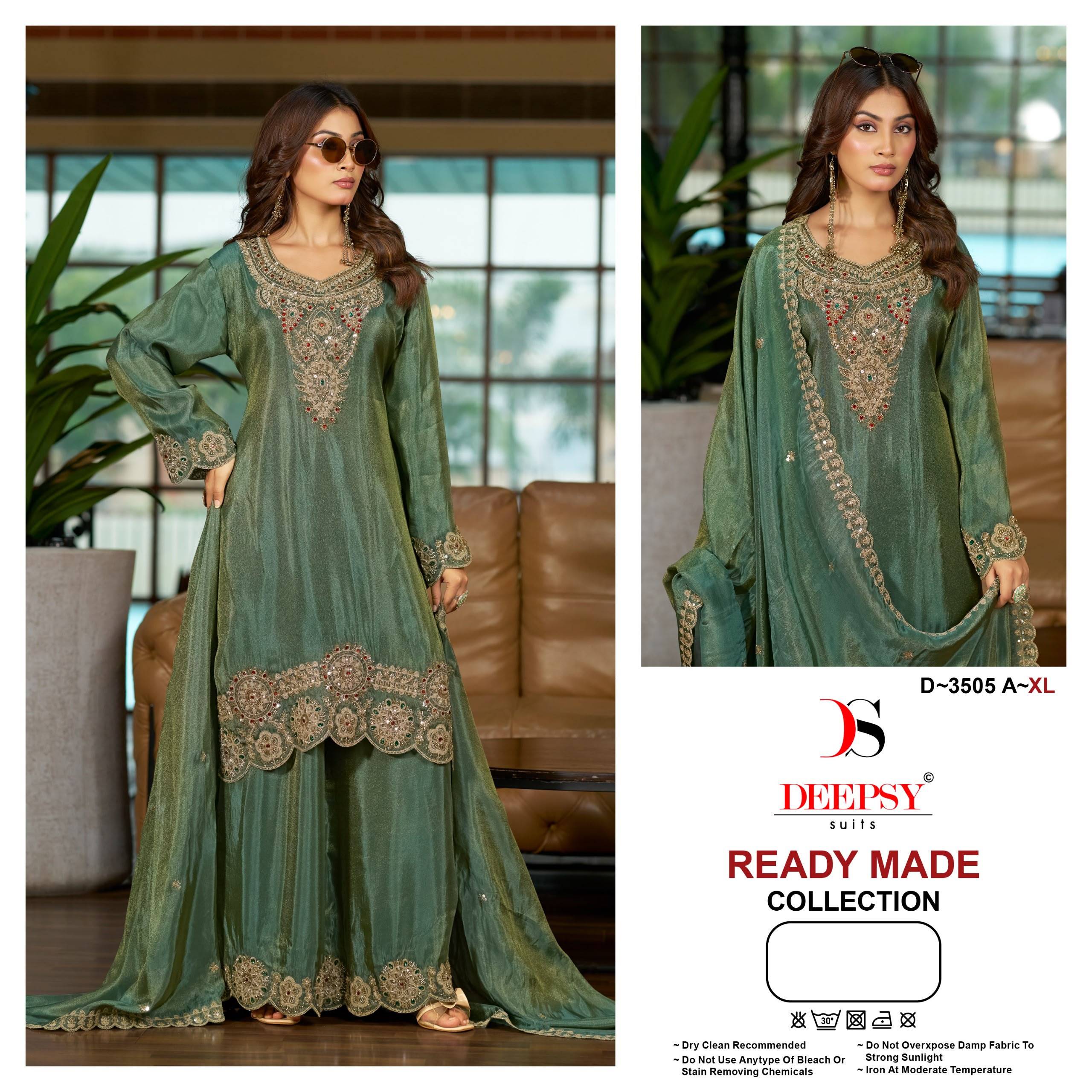 D-3505 SERIES BY DEEPSY SUITS Pakistani Suits Colorful Ethnic Wear Pure Viscouse Readymade Dresses At Wholesale